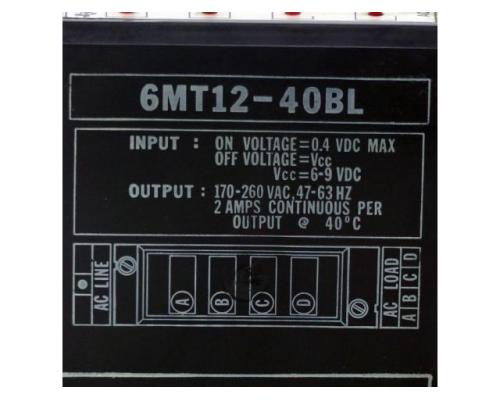 Input Logic Interface Modul 6MT12-40BL 6MT12-40BL - Bild 2