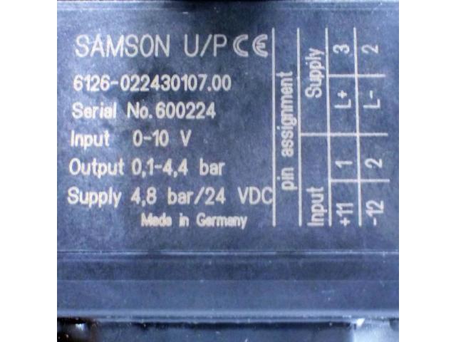 U/P-Umformer 6126-022430107.00 - 2
