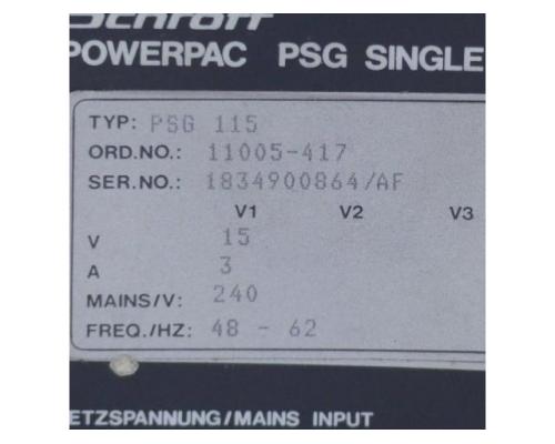 Netzgerät PSG 115 PSG 115 - Bild 2