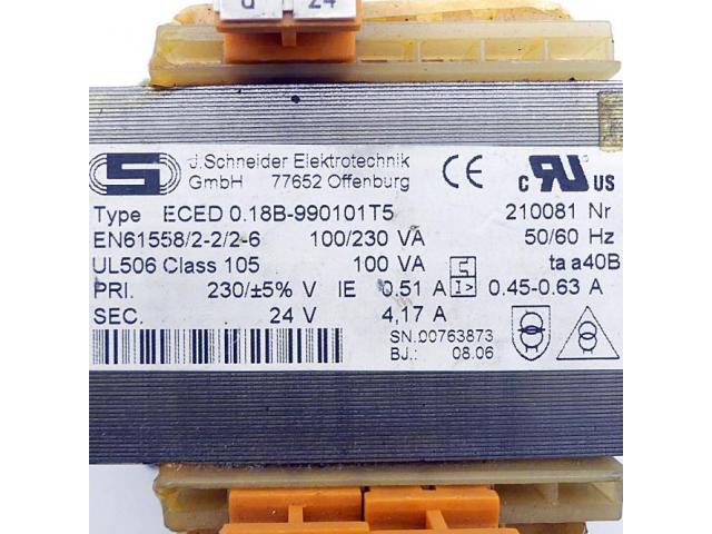 ECED 0.18B-990101T5 Transformator ECED 0.18B-99010 - 2