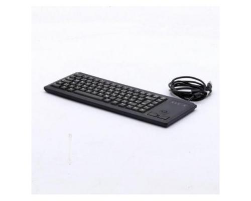 Tastatur mit integriertem Trackball G84-4400LUBDE- - Bild 1