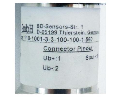 Druckmessumformer DMP 331 110-1001-3-3-100-100-1-5 - Bild 2