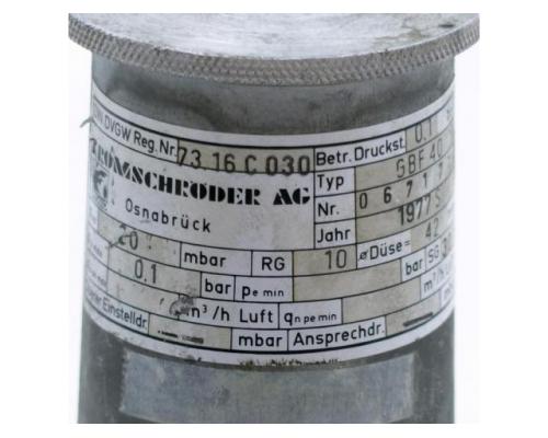 Gasdruckregler GBF40 - Bild 2