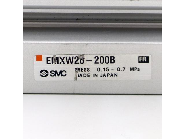 Pneumatischer Kompacktschlitten EMXW20-200B - 2