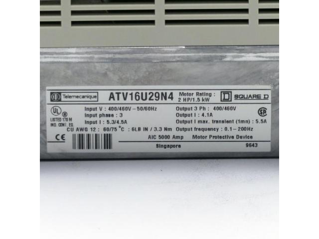 Frequenzumrichter ATV16U29N4 - 2