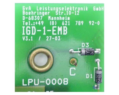 Platine Gva Leistungselektronik IGD-1-EMB01 - Bild 2
