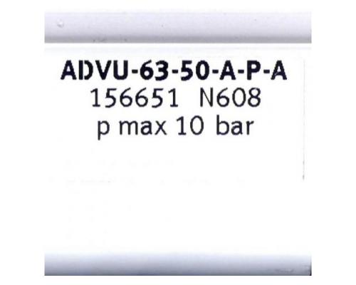 Pneumatikzylinder ADVU-63-50-A-P-A 156651 - Bild 2