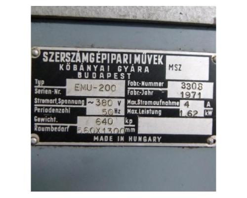KART MSZ BUDAPEST Leit- und Zugspindeldrehmaschine EMU 200 - Bild 6