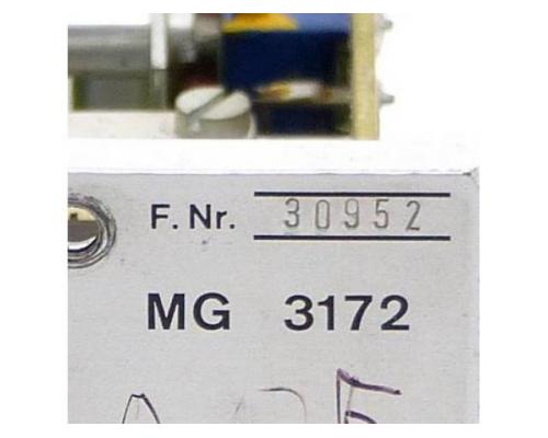 SIGNAL CONTROLLER MG 3172 - Bild 2