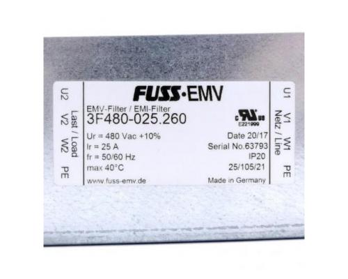 EMV-Filter 3F480-025.260 - Bild 2