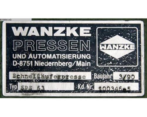 WANZKE Stanzautomat - Doppelständer SP S 63 - Bild 6