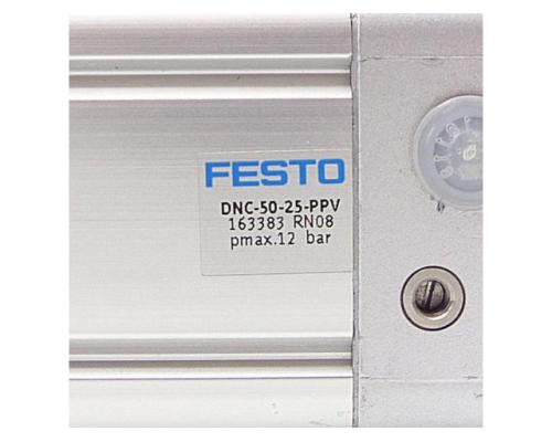 FESTO Kompaktzylinder DNC-50-25-PPV 163383 - Bild 2