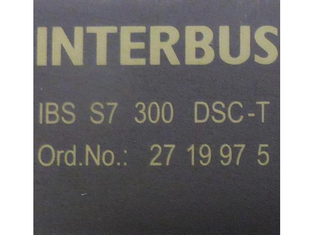 Anschaltbaugruppe Interbus IBS S7 300 DSC-T IBS S7 - 2
