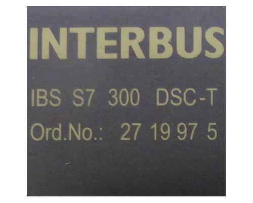 Anschaltbaugruppe Interbus IBS S7 300 DSC-T IBS S7 - Bild 2
