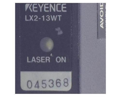 Laser-Lichtschrankensensor LX2-13WT 045368 - Bild 2