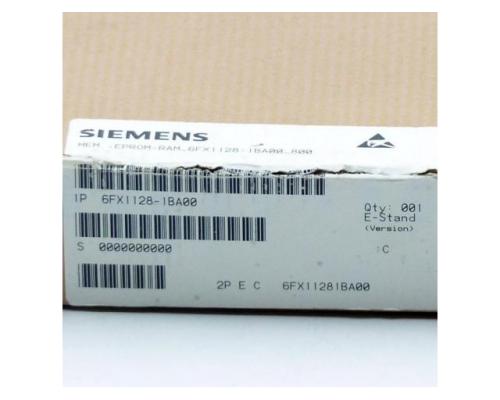 Siemens Sinumerik Memory Board 6FX1128-1BA00 - Bild 2