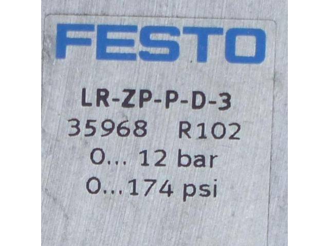 Druckregler-Zwischenplatte LR-ZP-P-D-3 35968 - 2