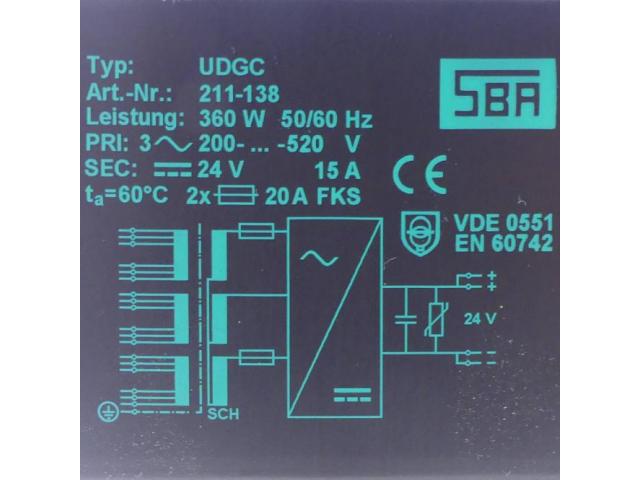 Transformator UDGC 211-138 - 2