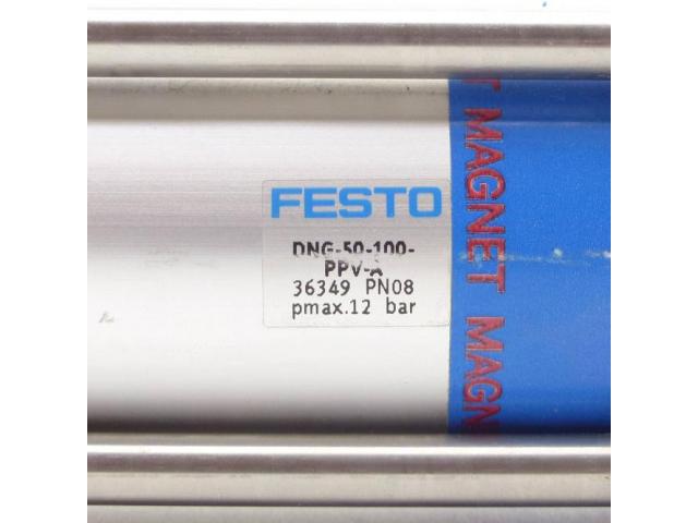 FESTO Kompaktzylinder DNG-50-100-PPV-A 36349 - 2