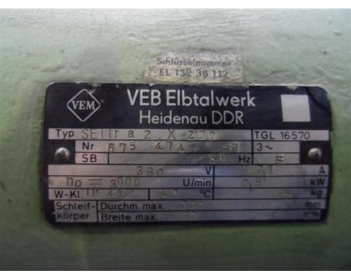 VEB ELBTHALWERK Doppelschleifbock SET r 2x200 - Bild 4