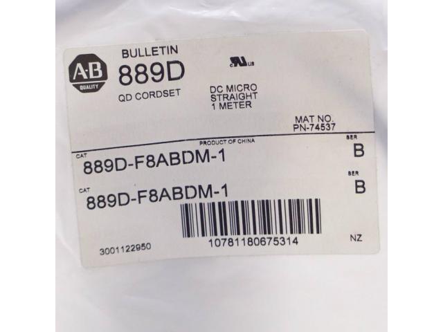 Kabel 889D-F8ABDM-1 - 2
