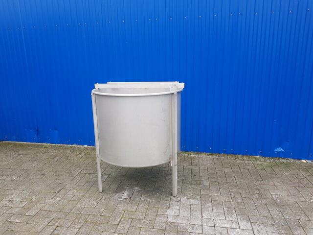 Edelstahlbehälter Tank Rollbehälter Edelstahl Behälter - 2