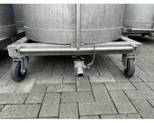 Edelstahlbehälter Tank Rollbehälter - Bild 3
