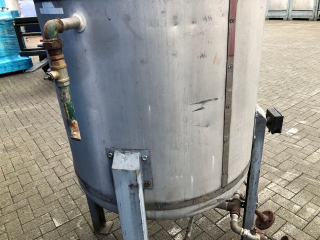 Edelstahlbehälter isoliert  Behälter Kessel Tank mit Heizschlange - 5