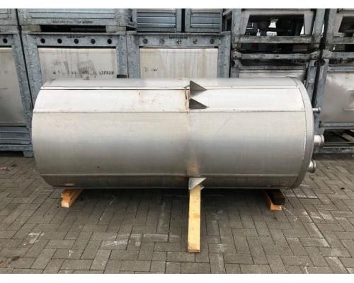 Edelstahlbehälter isoliert  Behälter Kessel Tank Lagertank - Bild 1