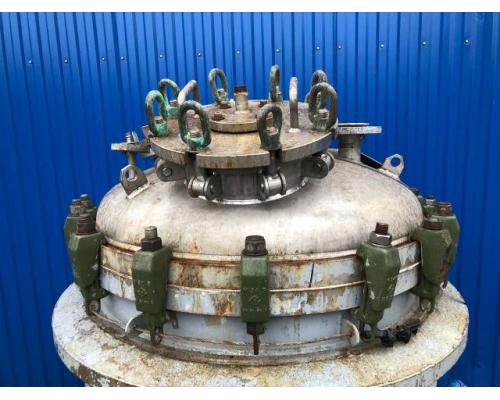 Reaktor Edelstahlbehälter Behälter isoliert Doppelmantel Tank - Bild 4