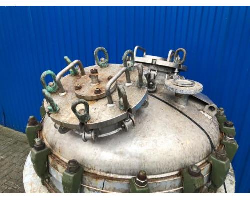 Reaktor Edelstahlbehälter Behälter isoliert Doppelmantel Tank - Bild 9