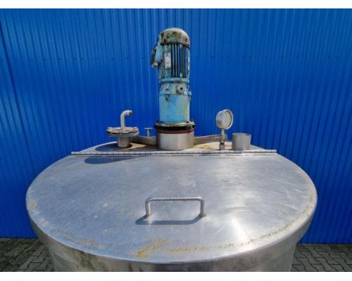 Reaktor mit Rührwerk isoliert Edelstahl Edelstahlbehälter 1300L - Bild 8