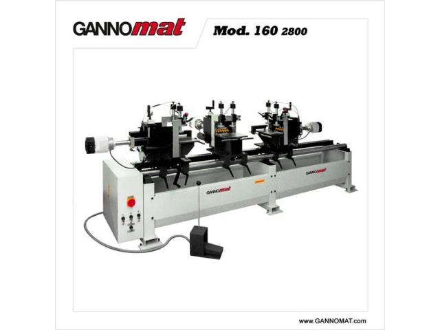 Rahmendübelbohrmaschine _ Universal-Massivholz-Bohrmaschine für den Rahmenbau _ GANNOMAT Mod 160 - 2