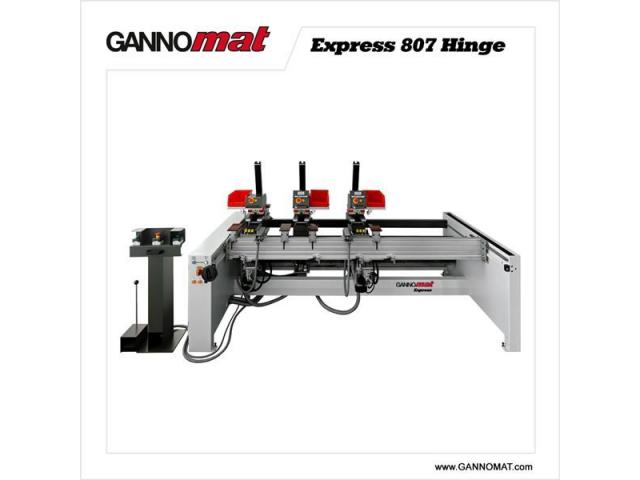 Beschläge-, Bohr- und Einpressmaschine _ GANNOMAT Express 807 Hinge & More - 2