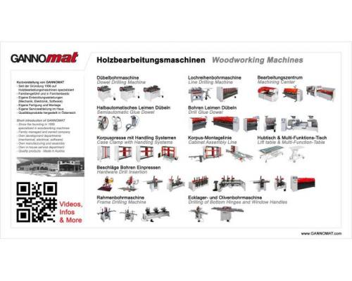 CNC Beschläge-Bohr und Einpressmaschinen für Topfbänder - Bild 3