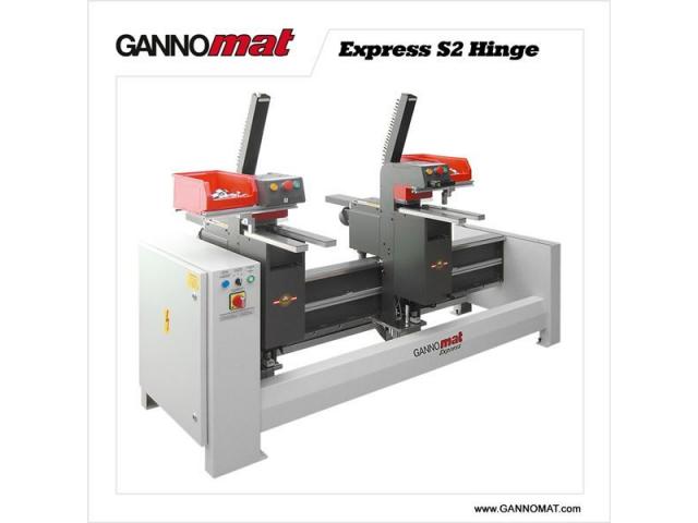 Beschläge-, Bohr- und Einpressmaschine _ GANNOMAT Express S2 Hinge - 2