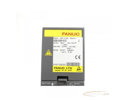 Fanuc A06B-6096-H103 SN:EA910920 - mit 12 Monaten Gewährleistung! - - Bild 4