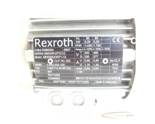 Rexroth MDEMAXX071-12 + GKR04-2MHGR-071C12 MNR: 3 842 532 125 SN:170712380 - Bild 4
