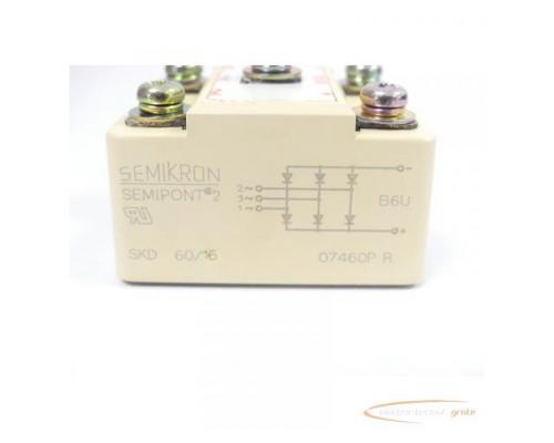 Semikron SKD 60/16 Brückengleichrichter B6U - Bild 2