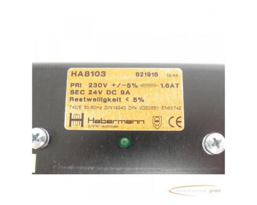Habermann HA8103 Transformator SN:821916 - Bild 3
