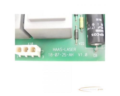 Haas - Laser 18-07-25-AH V1.0 Steuerungsplatine SN:0102092065 - Bild 5