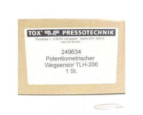 TOX Pressotechnik TLH - 200 Potentiometrischer Wegsensor 249634 - ungebraucht! - - Bild 3