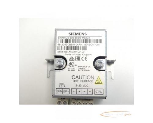 Siemens 6SL3252-0BB01-0AA0 Bremsrelais SN:XAJ707-001031 - ungebraucht! - - Bild 4