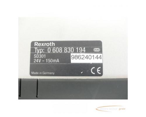 Rexroth 0 608 830 194 / SD301 Touchpanel SN:986240144 - Bild 4