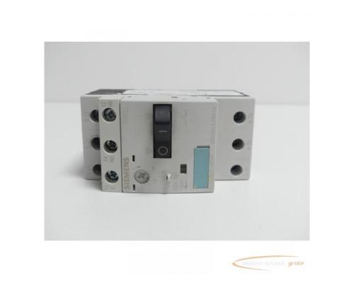 Siemens 3RV1011-1BA10 Leistungsschalter + 3RV1901-1D Hilfsschalter - Bild 4