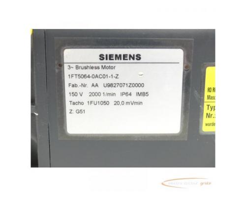 Siemens 1FT5064-0AC01-1 - Z SN:AAU9827071Z0000 - generalüberholt! - - Bild 4