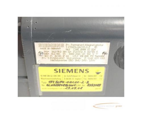 Siemens 1FT5074-0AC01-2 - Z AC-VSA-Motor SN:EC987848801004 - generalüberholt! - - Bild 4