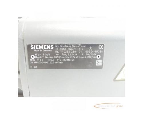 Siemens 1FT5066-0AC71-2 - Z SN:YFC233289101002 - generalüberholt! - - Bild 4