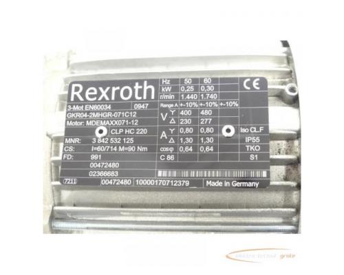 Rexroth MDEMAXX071-12 + GKR04-2MHGR-071C12 MNR: 3 842 532 125 SN:170712379 - Bild 6