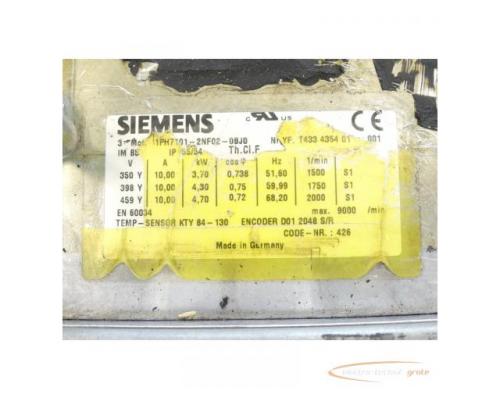 Siemens 1PH7101-2NF02-0BJ0 SN:YFT433435401001 - generalüberholt! - - Bild 4